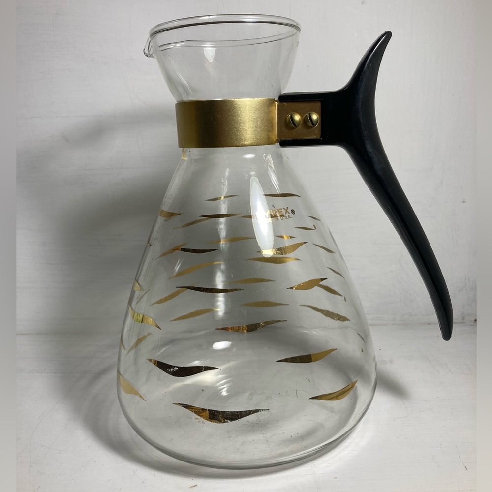 Vintage Pyrex Coffee Server Glass Carafe Coffeepot